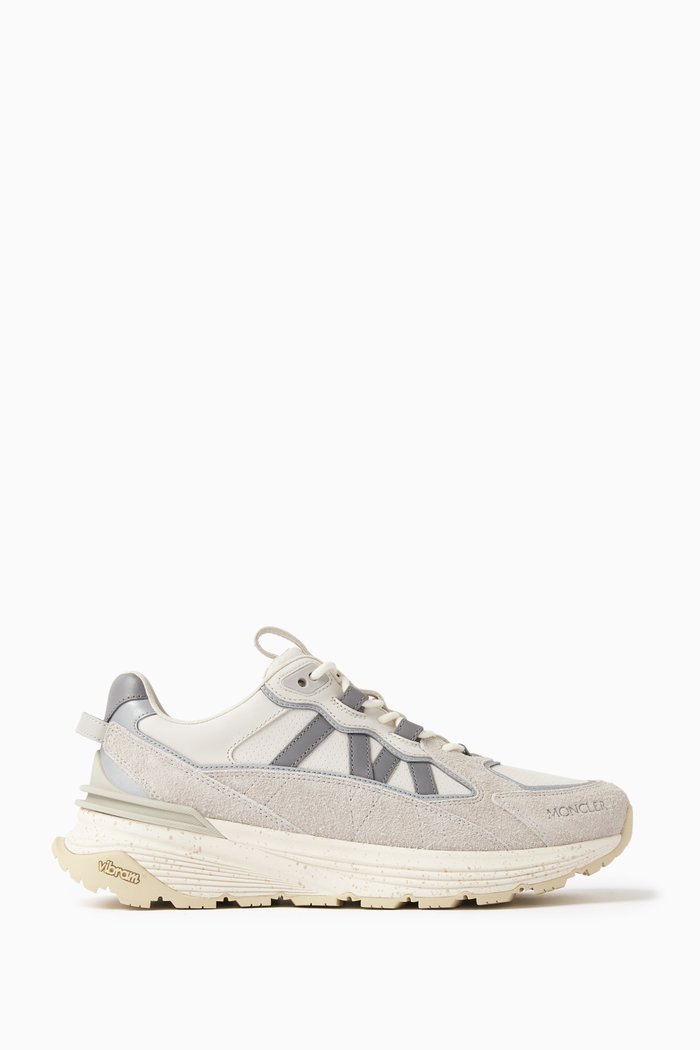 

Lite Runner Low Top Sneakers in Leather, Multicolour