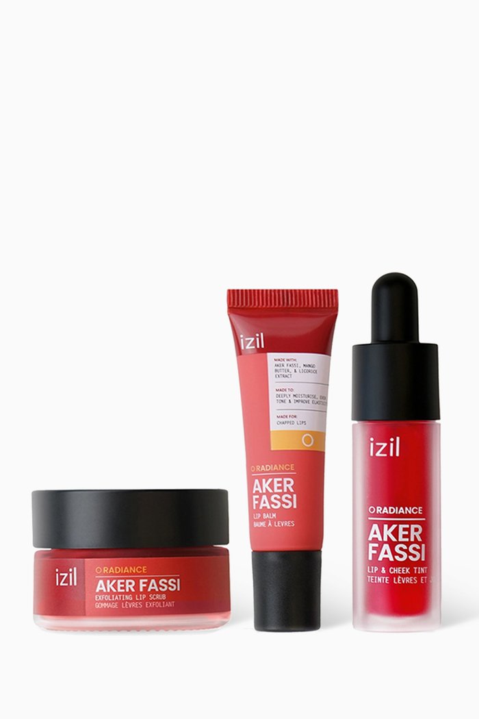 

Aker Fassi Poppy Lip Trio, Colourless