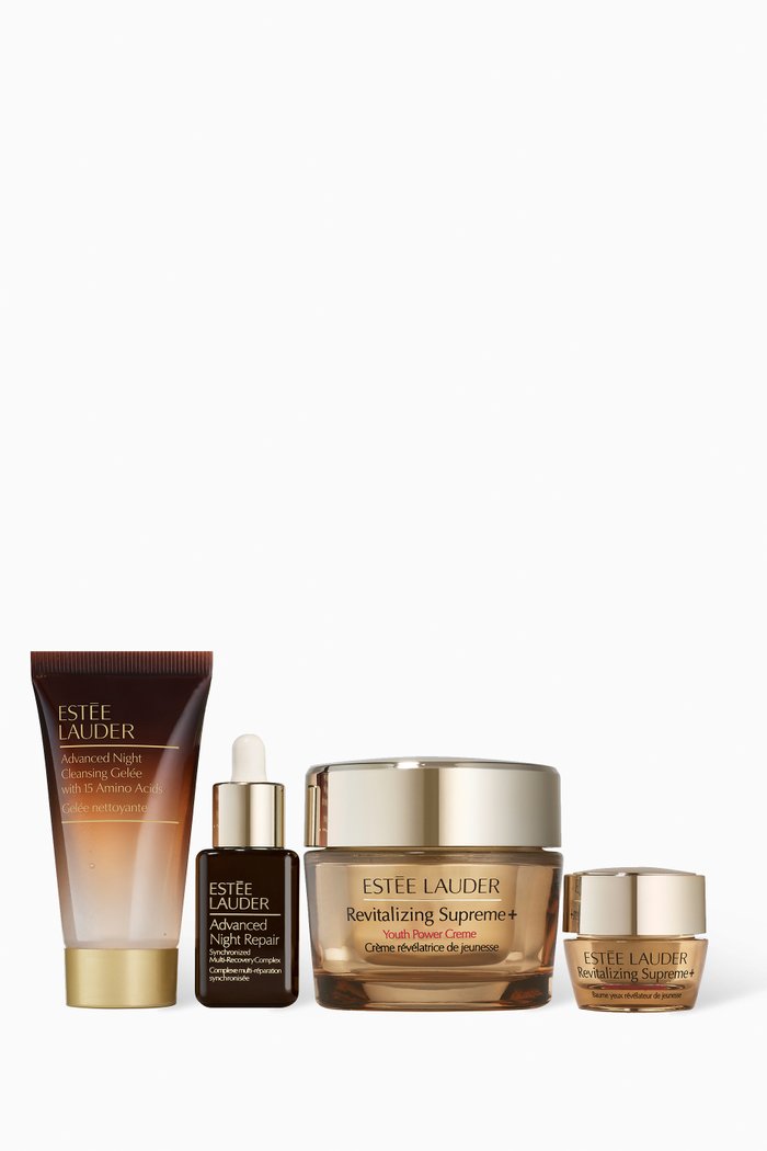 

Revitalizing Supreme+ Skincare Routine 4-Piece Gift Set, Colourless