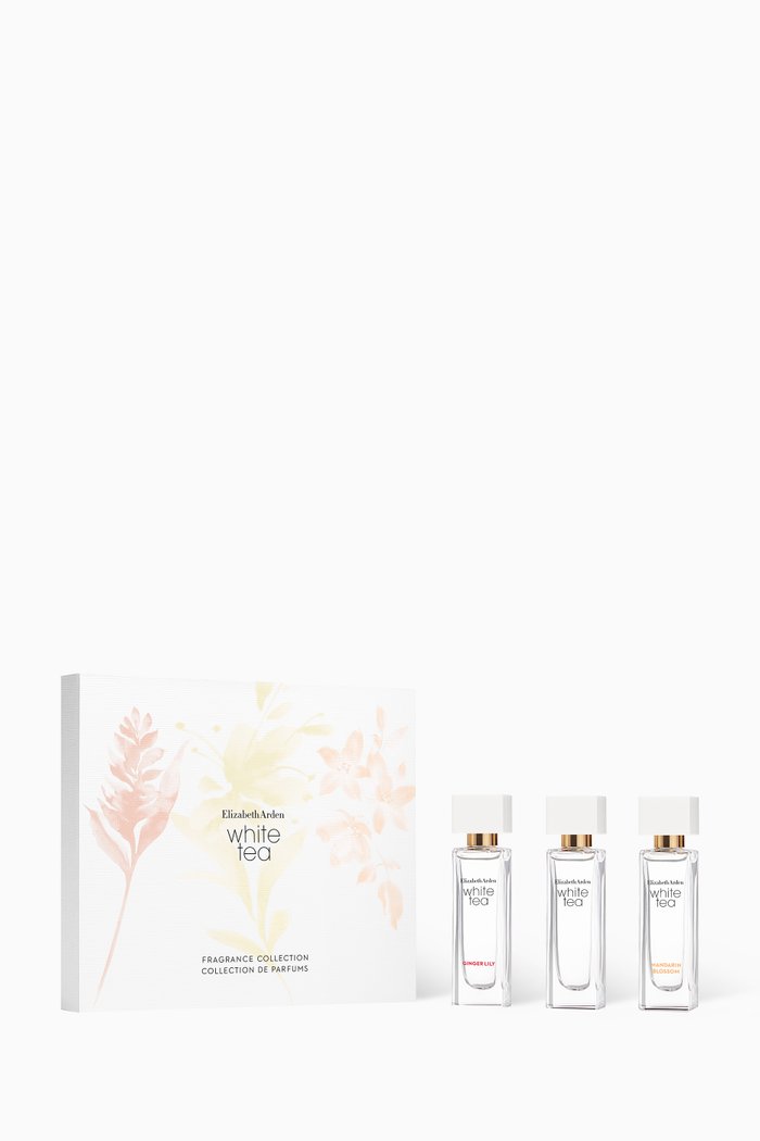 

3-Piece Mini Coffret White Tea Fragrance Collection, Colourless
