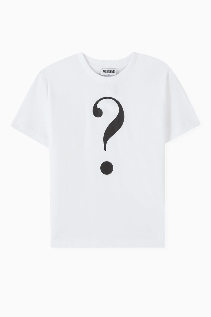 

Printed T-shirt in Cotton, White