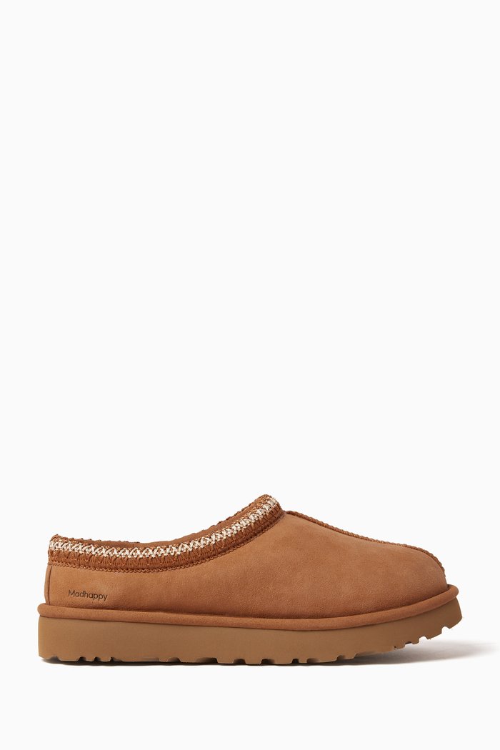 

x Madhappy Tasman Mules in Suede, Brown