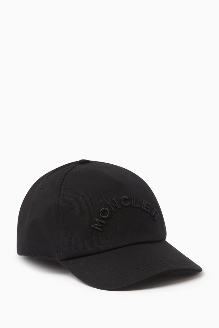 

Baseball Cap in Cotton, Black