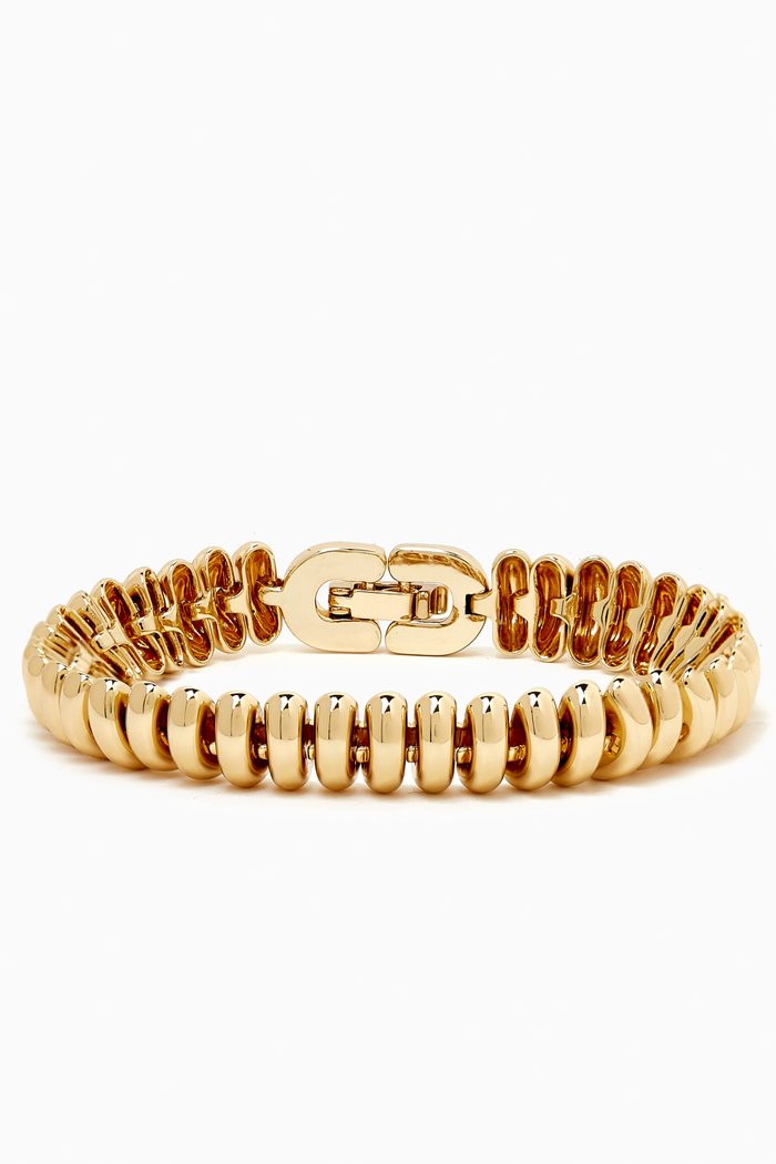 

Sofia Bracelet in Gold-plated Brass