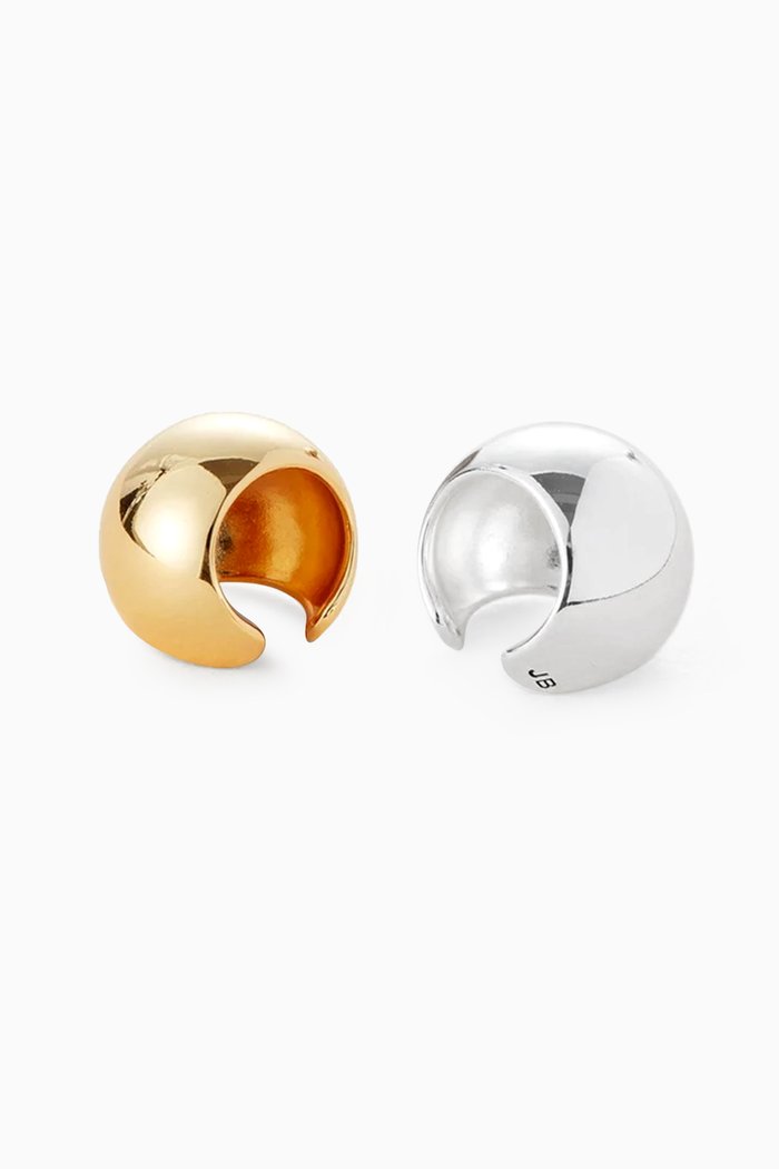 

Supernova Two-tone Ear Cuffs, Set of 2, Multicolour