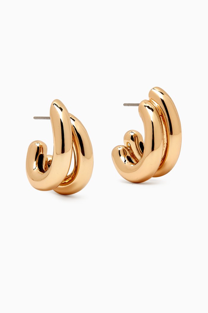 

Florence Earrings in Gold Ion-plated Brass