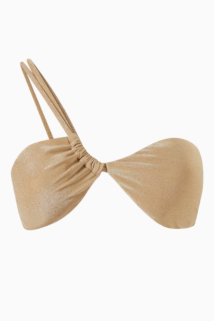 

Mitchell Bikini Top, Gold