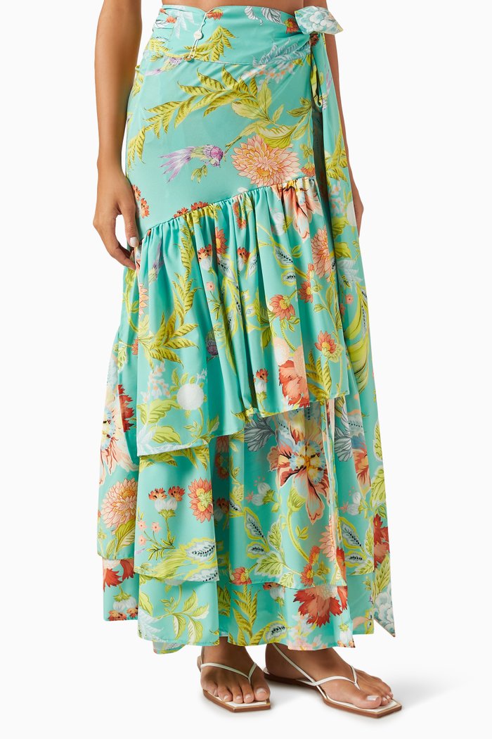 

Dana Maxi Skirt, Blue