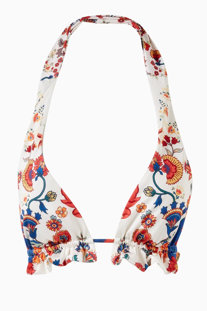 

Sun Bikini Top, White