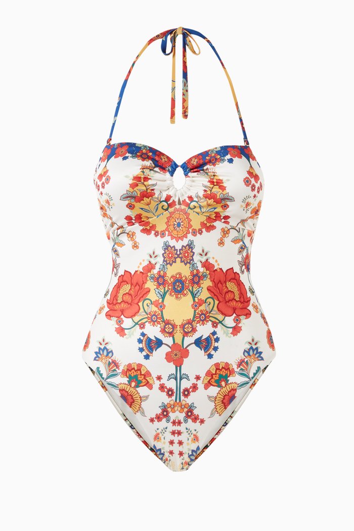 

Carly One-piece Swimsuit, White