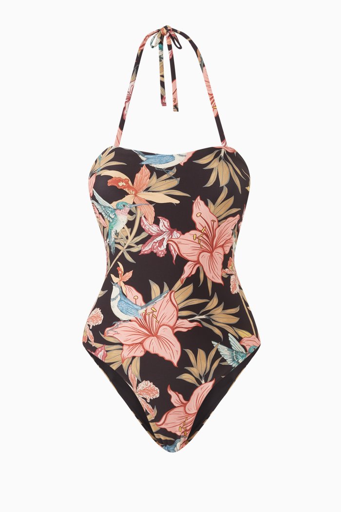 

Carla One-piece Swimsuit, Black