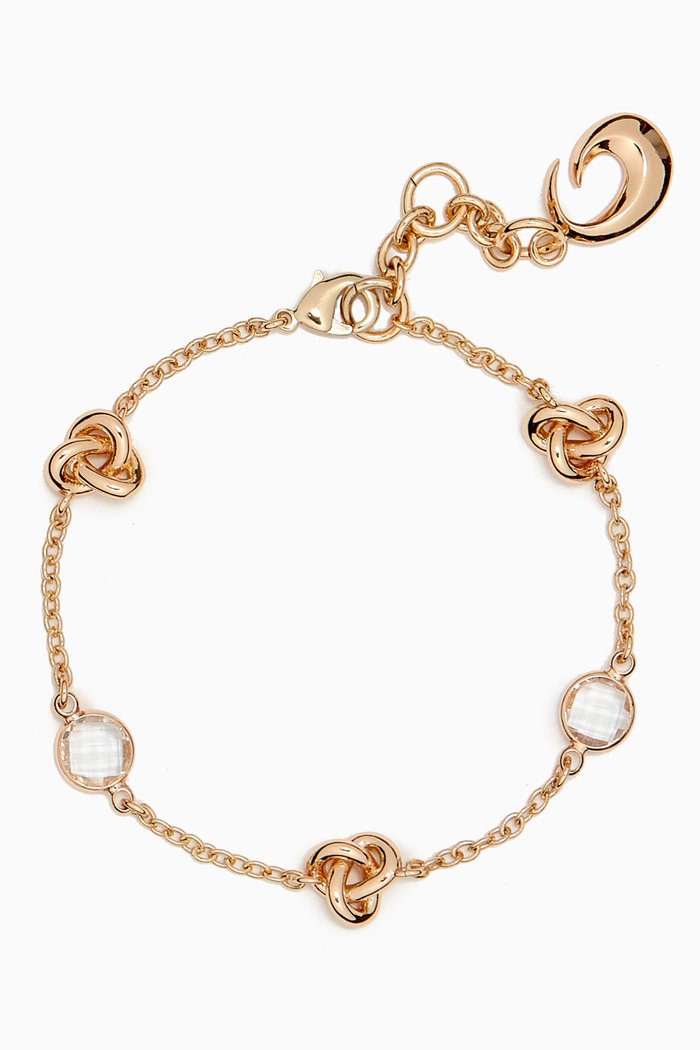 

Sky Stone Bracelet in 18kt Gold-plated Metal