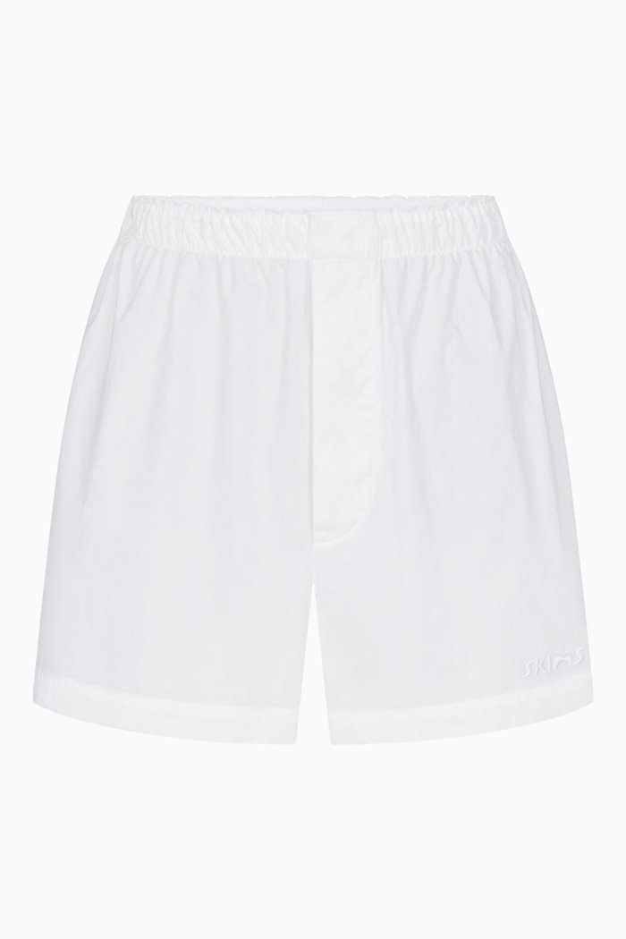 

Sleep Shorts in Cotton-poplin, Neutral