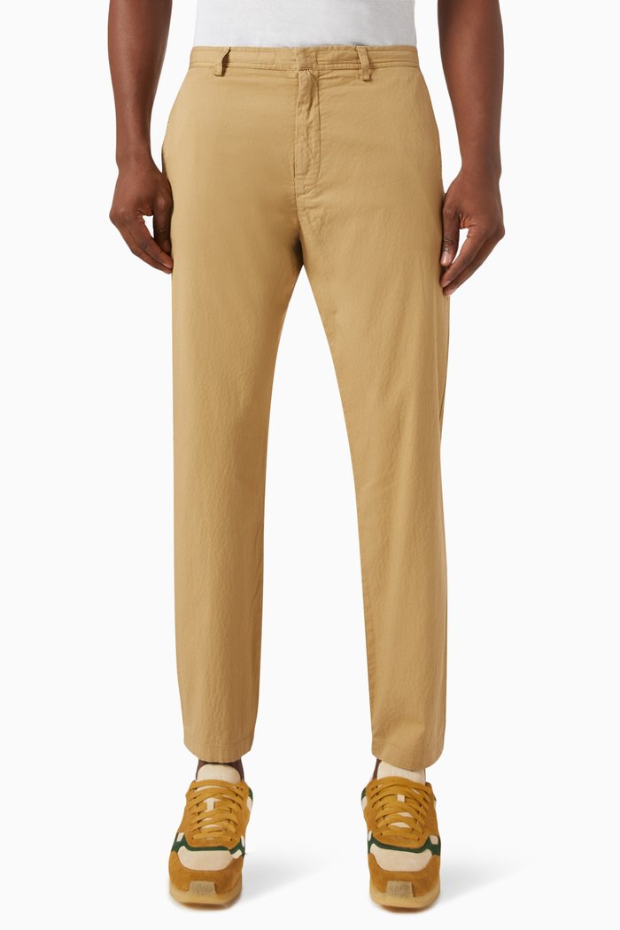 

Elasticated Chino Pants in Organic Cotton, Neutral