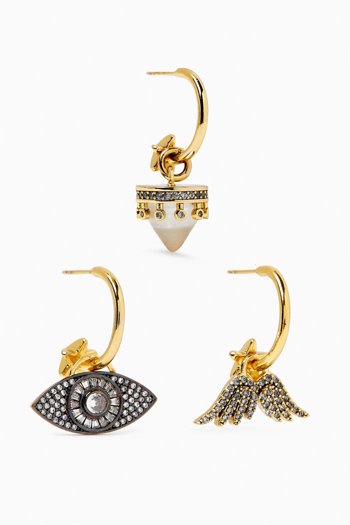 

Marin Earrings in Gold-plated Brass