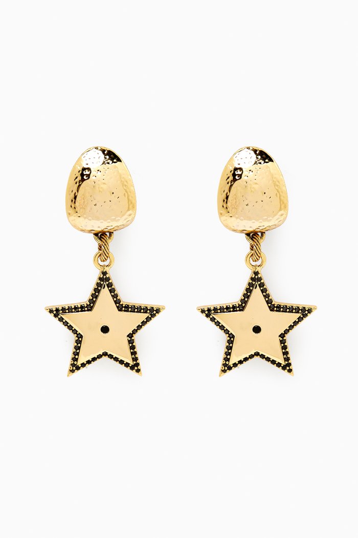 

Estelle Earrings in Gold-plated Brass