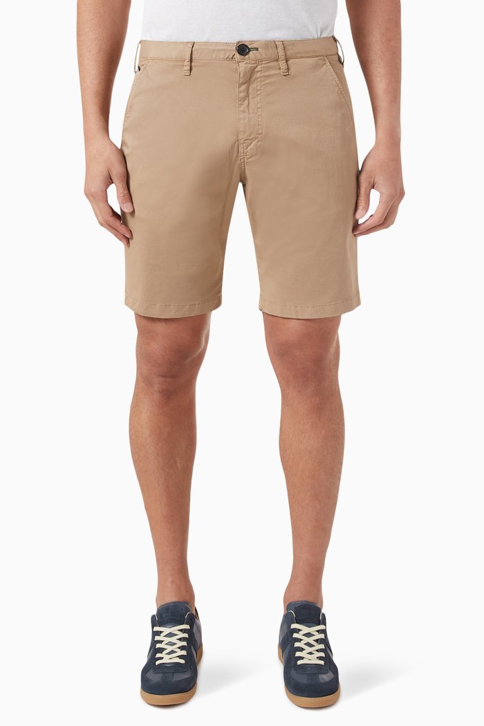 

Slim Fit Chinos in Organic Cotton, Brown
