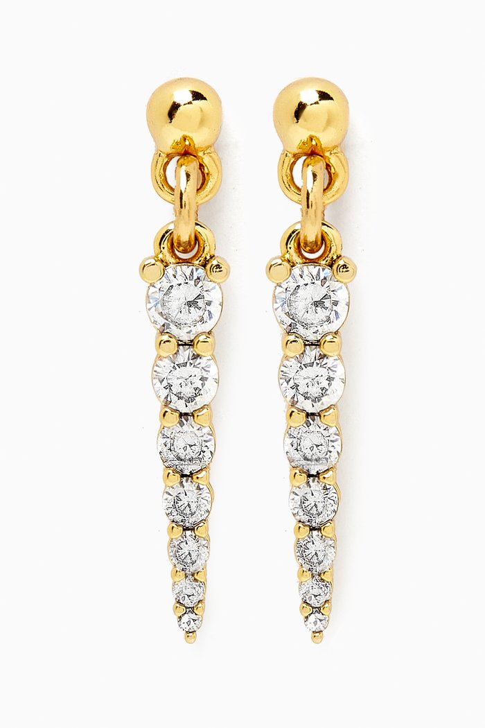 

Orenda Earrings in Gold-plated Brass