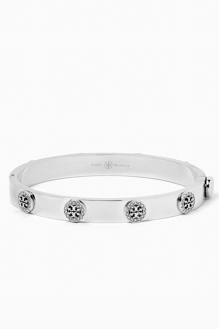 

Miller Stud Hinge Bracelet in Stainless Steel, Gold