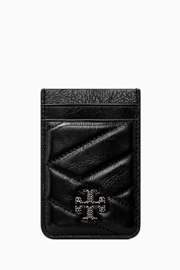

Kira Pave Logo Card Pocket, Black