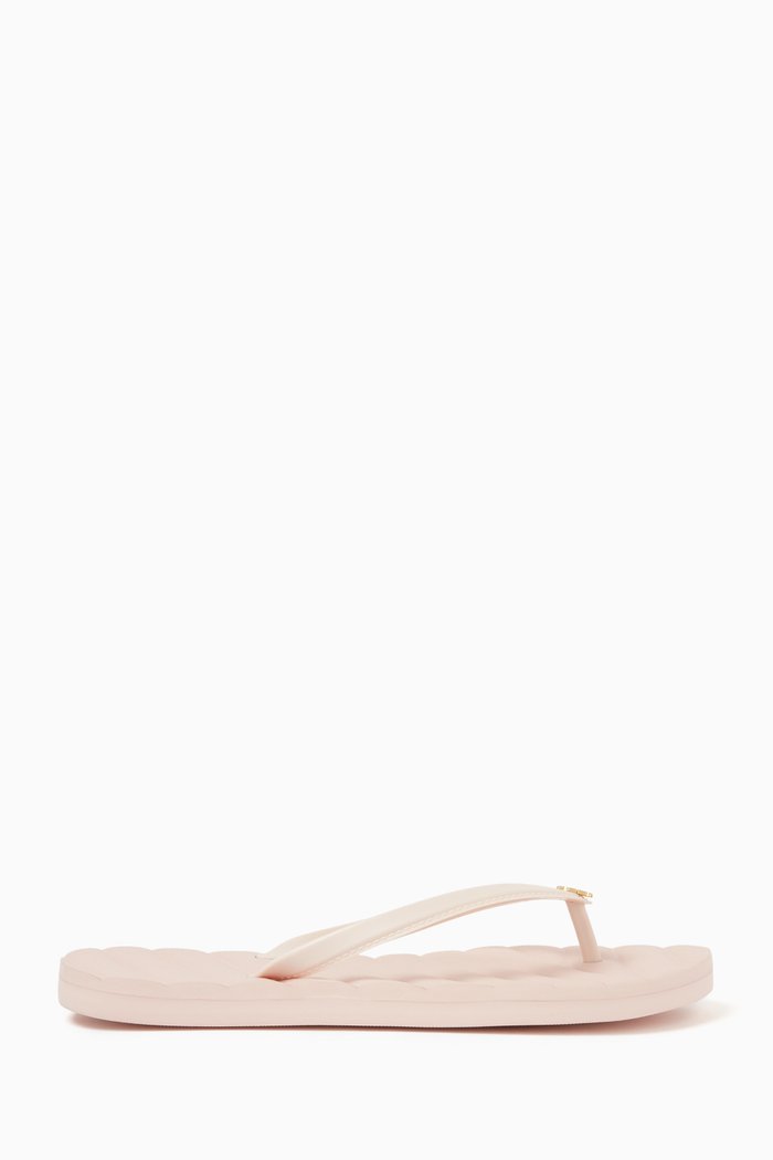 

Kira Flip-flops in Rubber, Gold