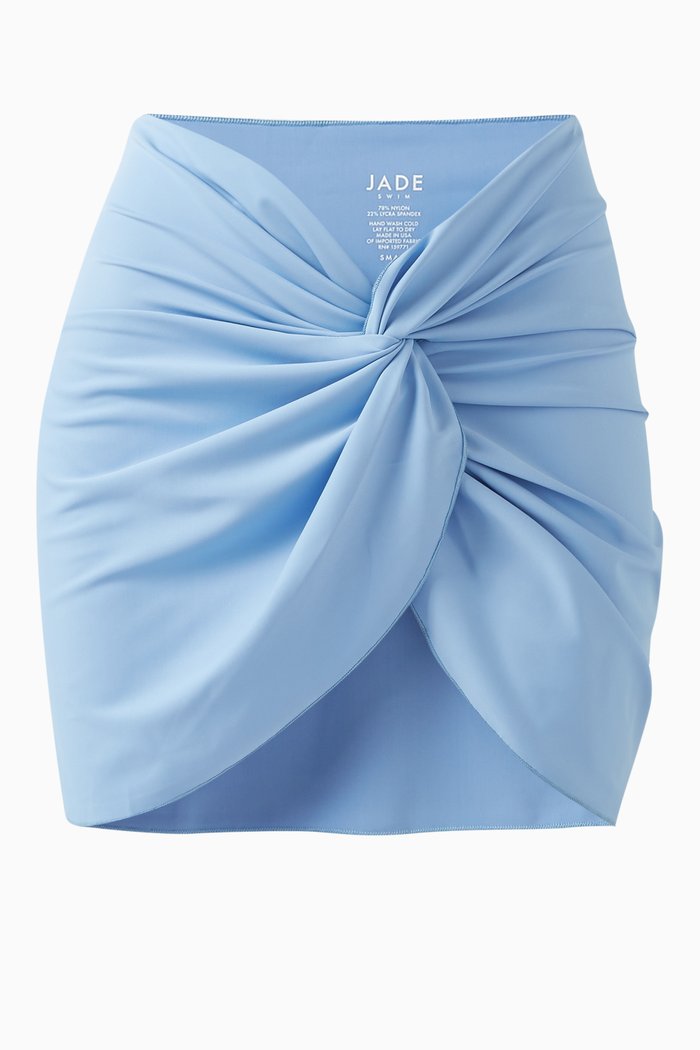 

Zena Ruched Skirt, Blue