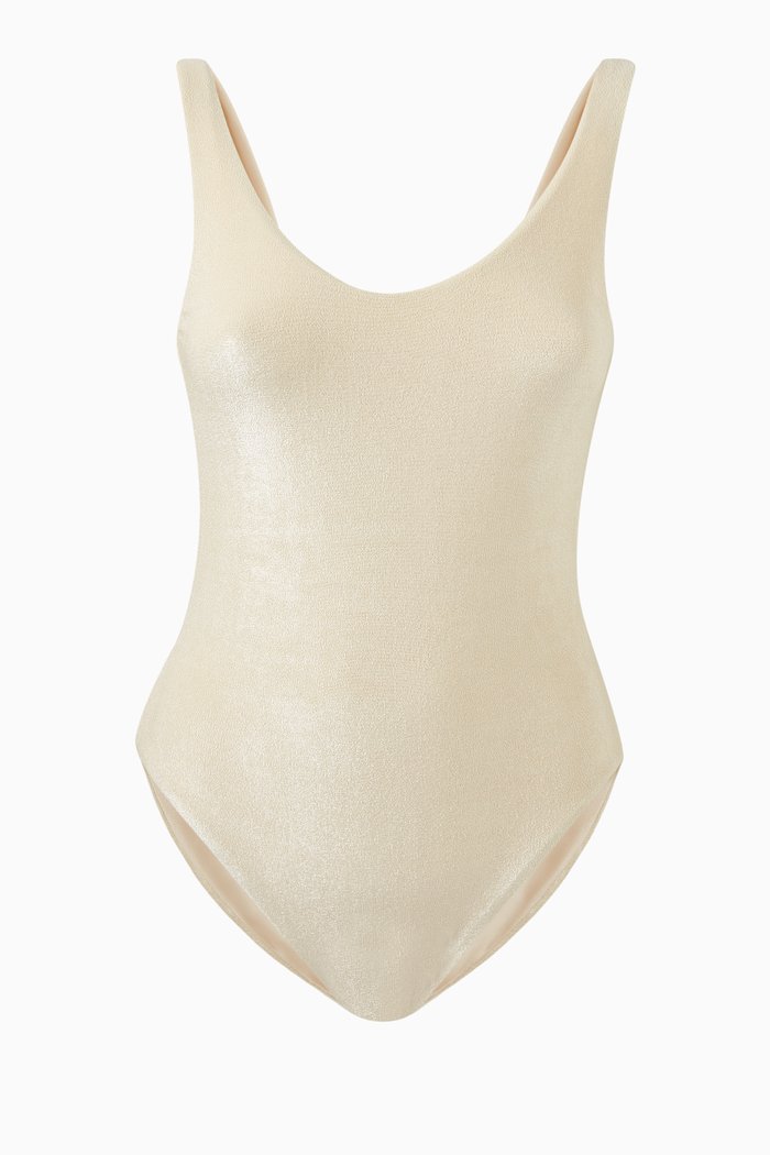 

Contour One-Piece Swimsuit, Neutral