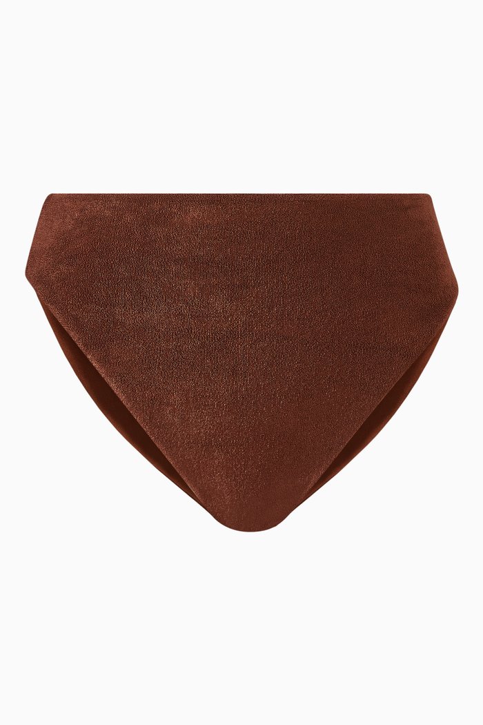 Incline Bikini Briefs, Brown