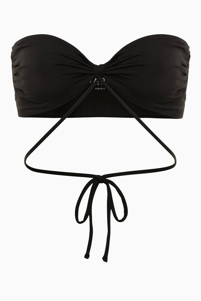 

Liana Bandeau Top, Black
