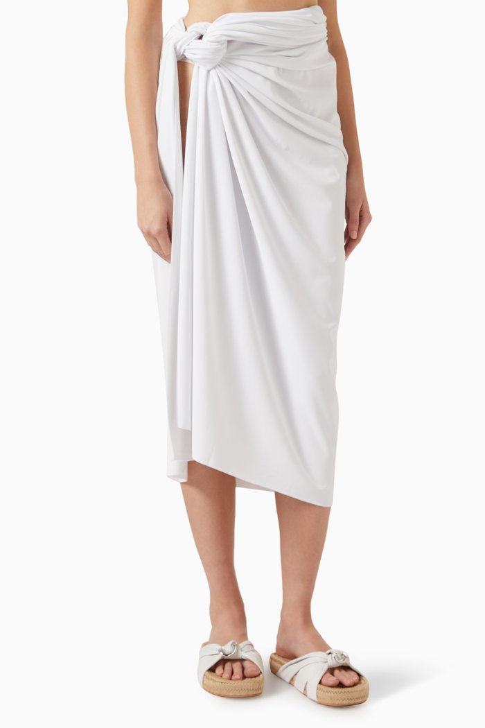 

Nyla Long Pareo, White