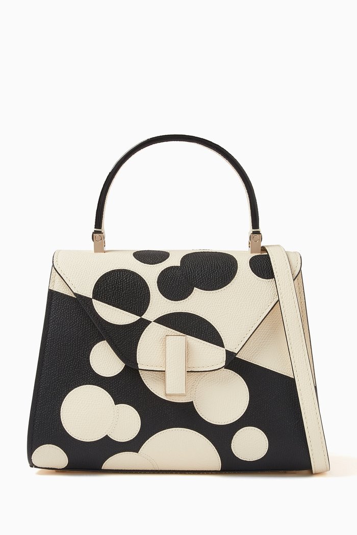 

Mini Iside Fizz Top-handle Bag in Leather, Multicolour