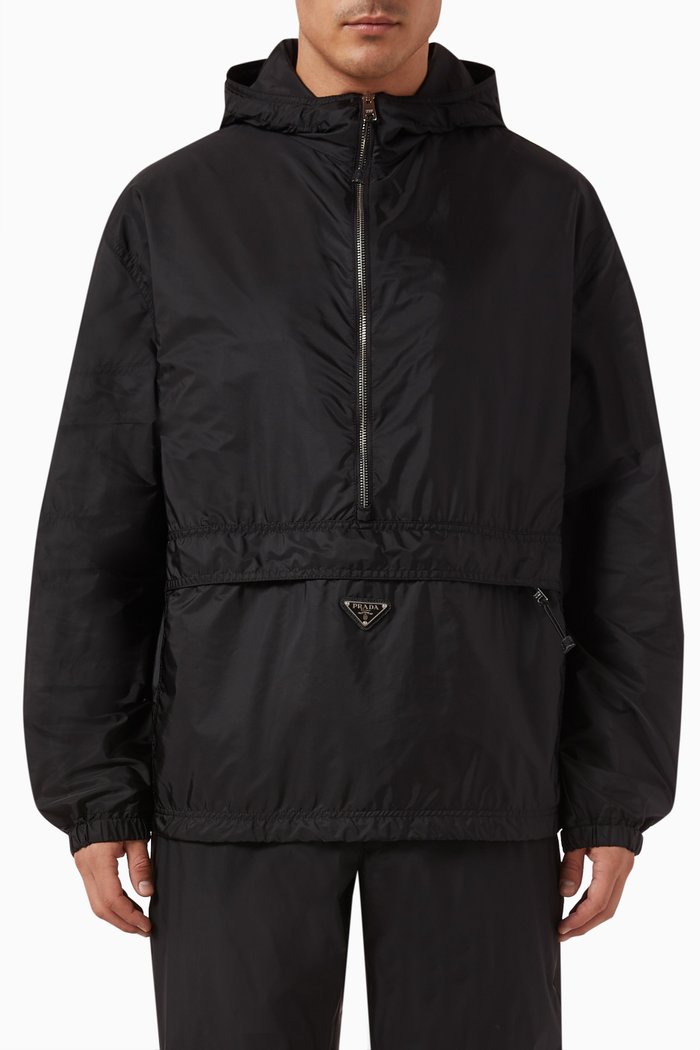 

Pullover Anorka in Re-nylon, Black