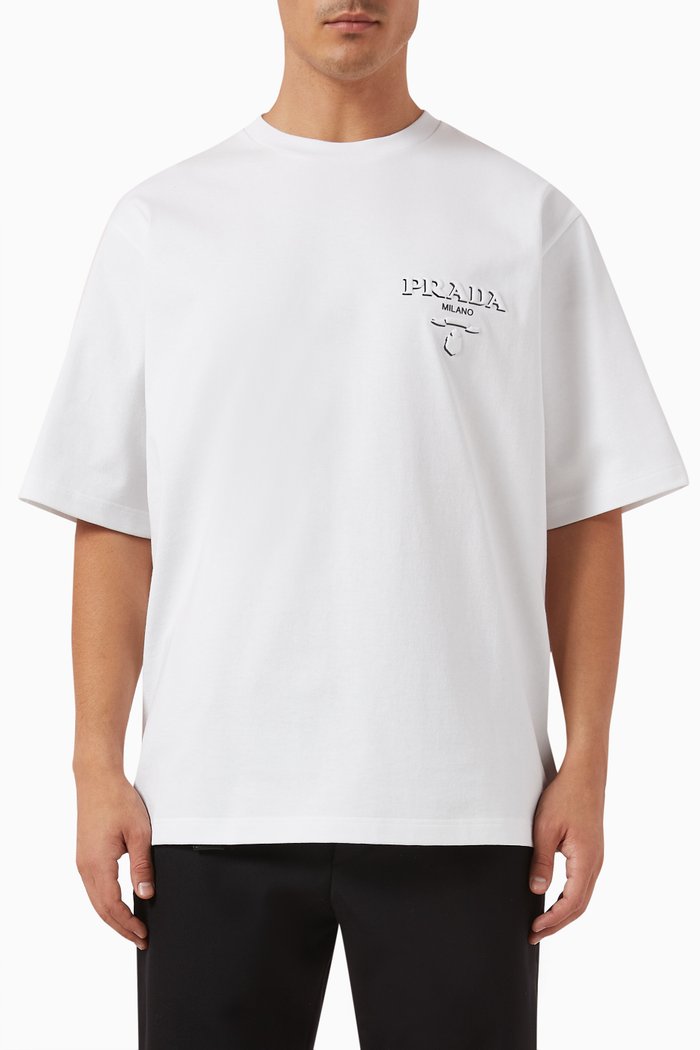 

Logo T-shirt in Cotton, White