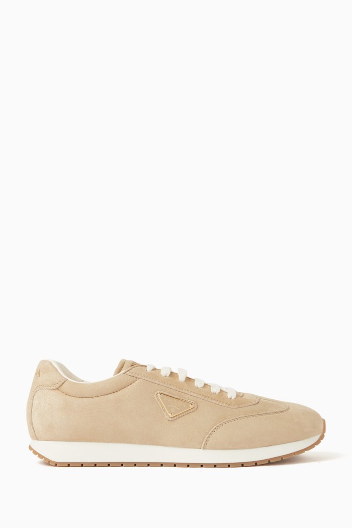 

Cruise Sneakers in Suede, Neutral