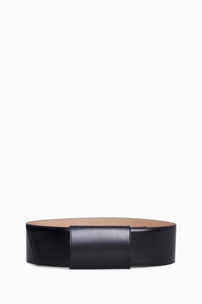 

Slide Belt in Leather, Black