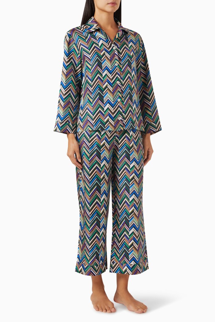 

Zigzag Pyjama Set, Multicolour