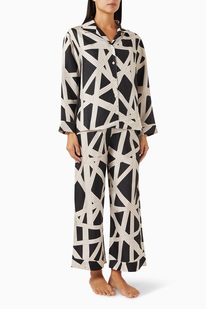 

Nastri Pyjama Set, Black