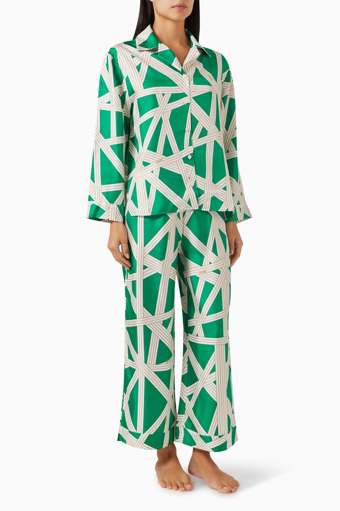 

Nastri Pyjama Set, Green