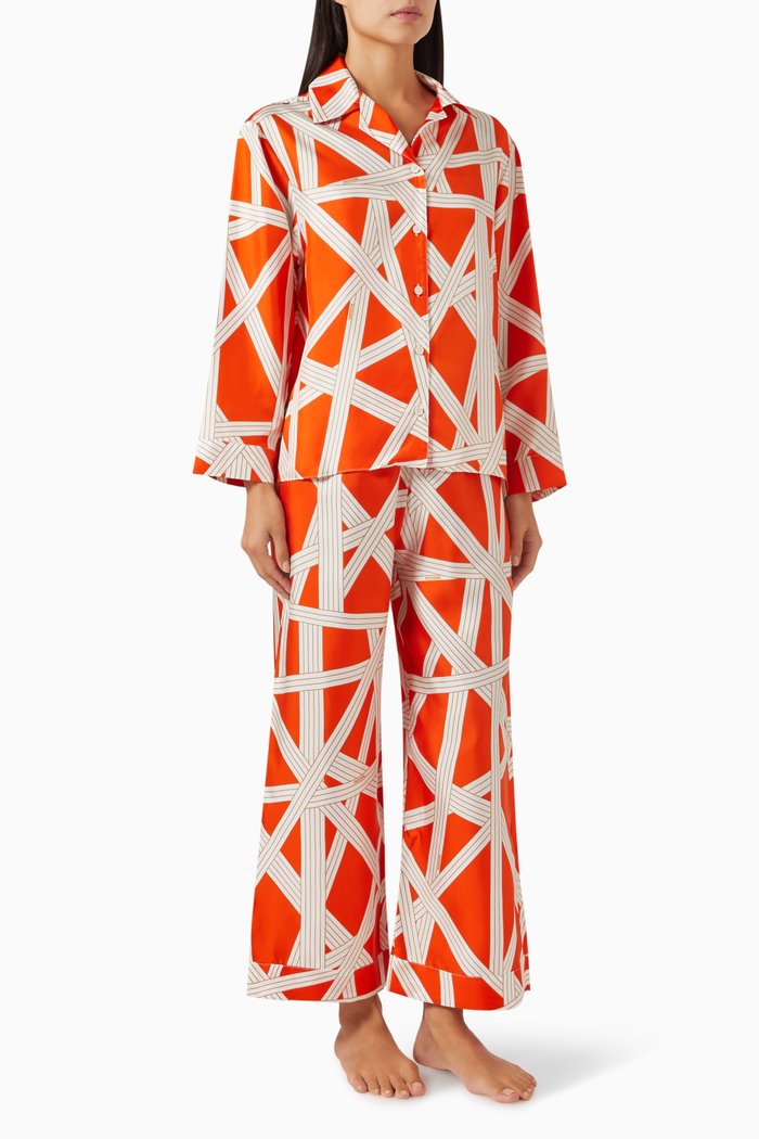 

Nastri Pyjama Set, Orange