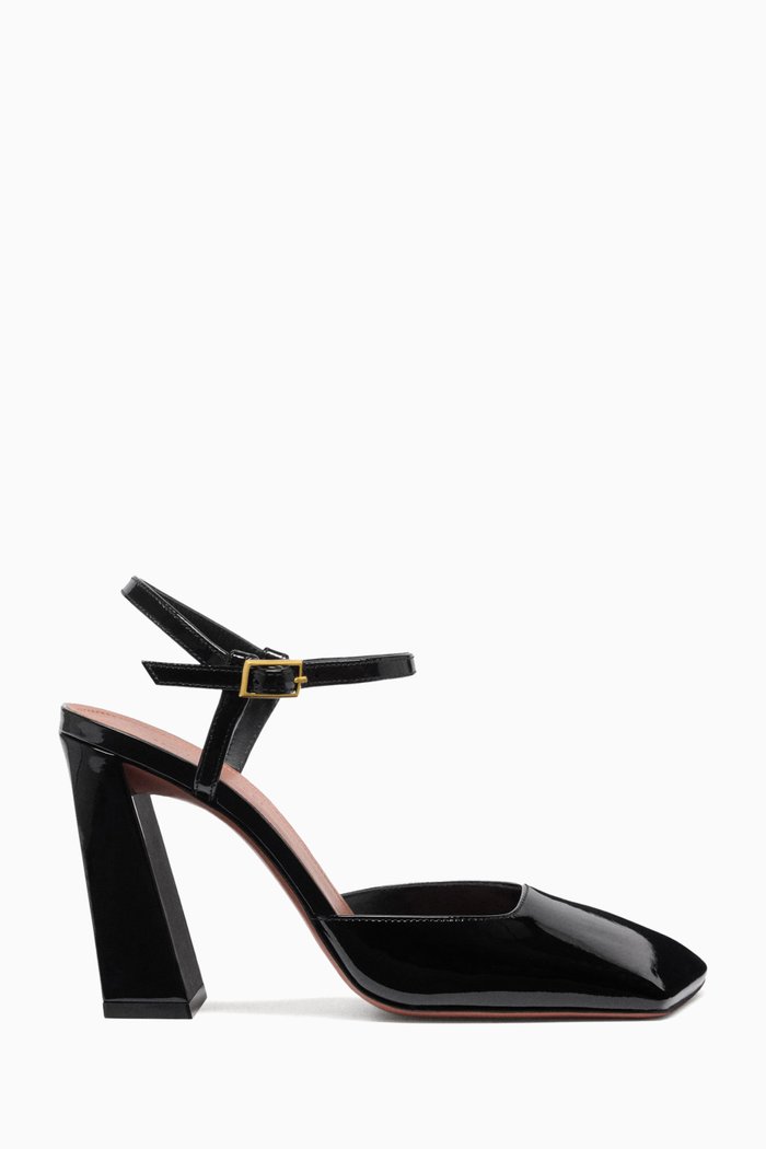 

Charlotte 95 Pumps in Patent Nappa, Black