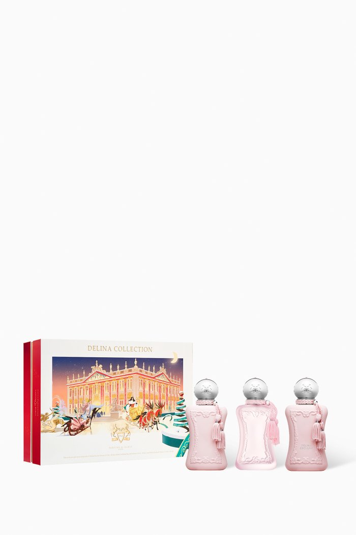 

Festive Delina 3-Piece Fragrance Coffret, Colourless