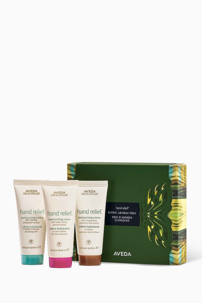 

Hand Relief Iconic Aromas Trio, Set of 3, Colourless