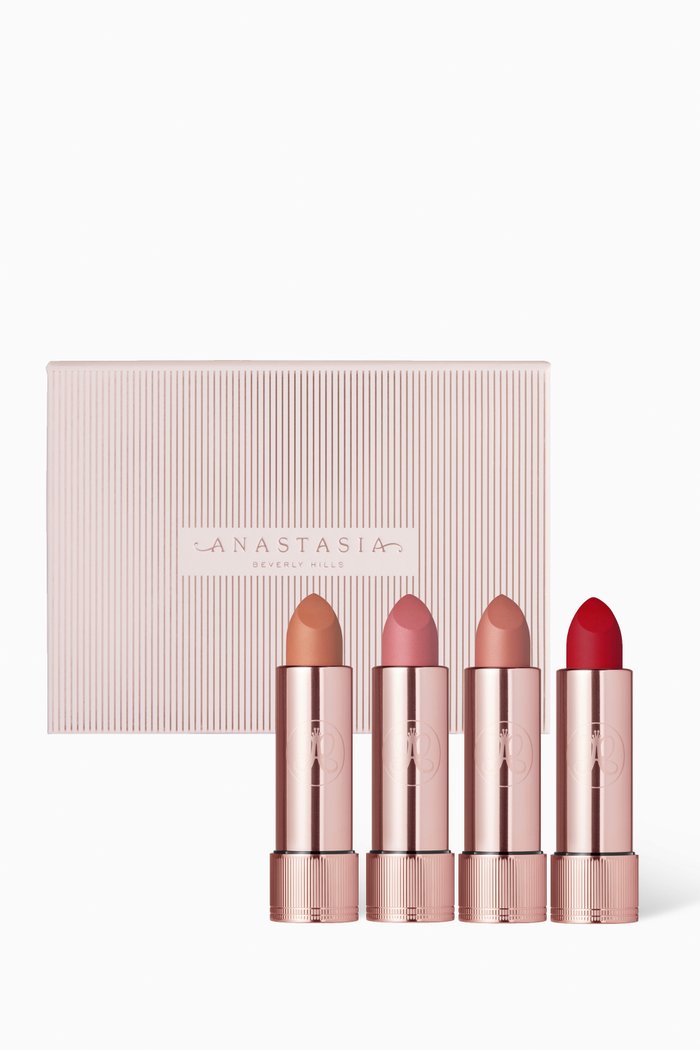 

Deluxe Matte Lipstick Gift Set, Colourless