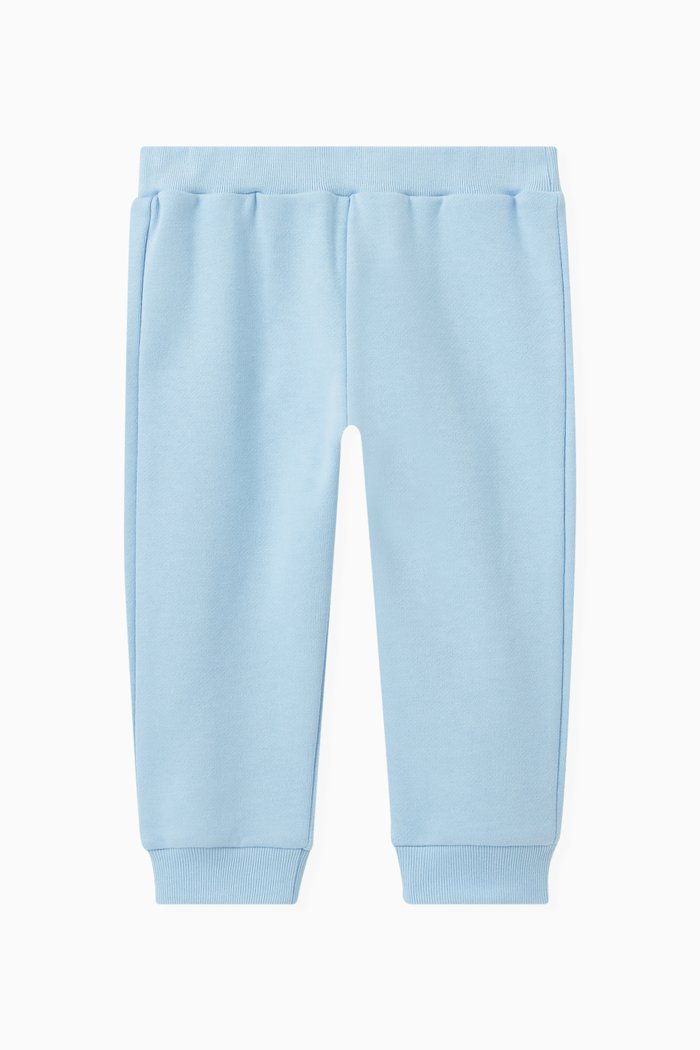 

Logo-patch Sweatpants in Cotton, Blue