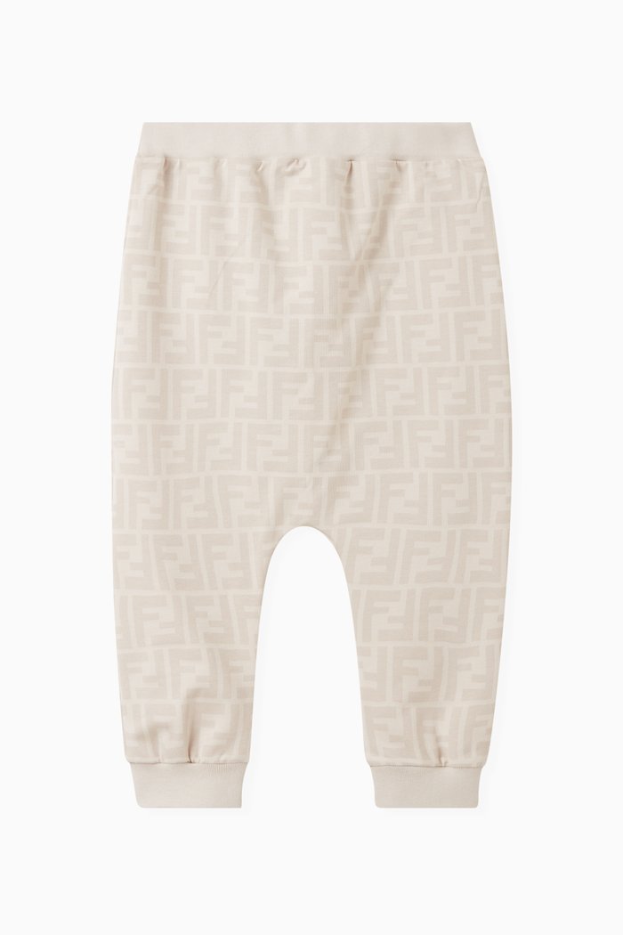 

FF Logo Pants in Jersey, Neutral