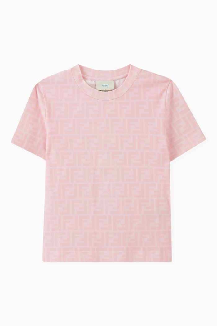 

FF Logo T-shirt in Jersey, Pink