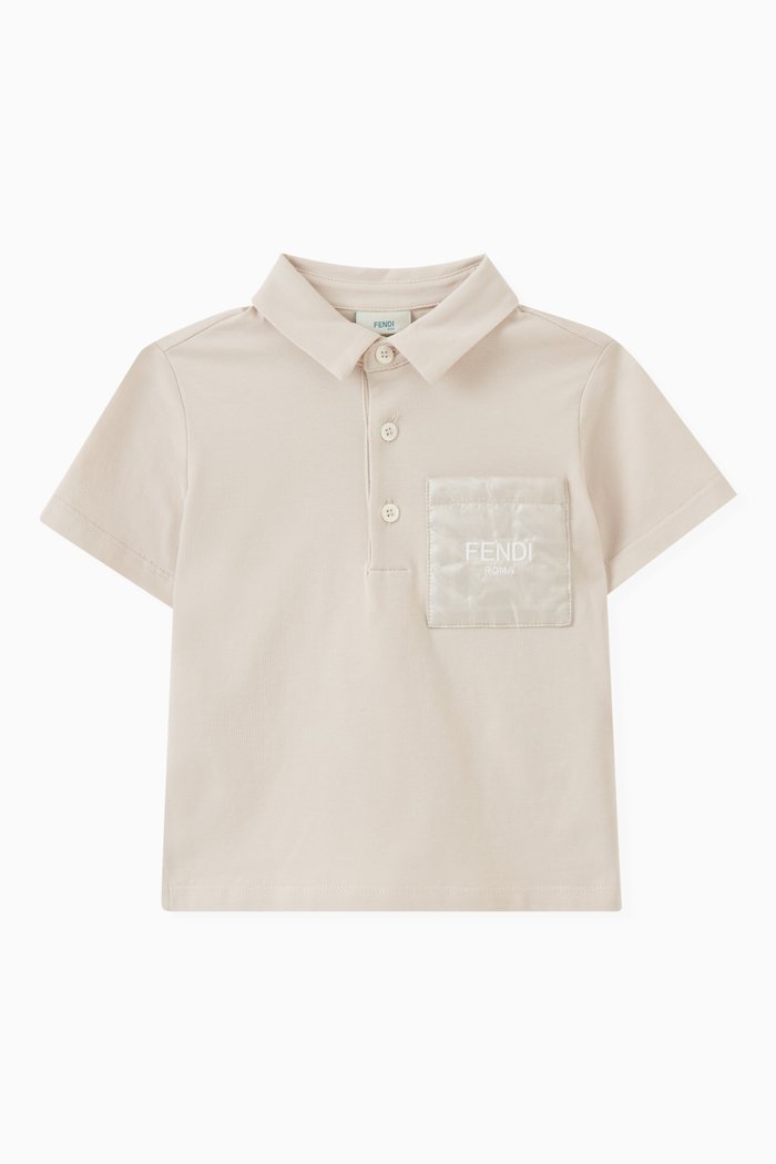 

Polo Shirt in Cotton-jersey, Neutral