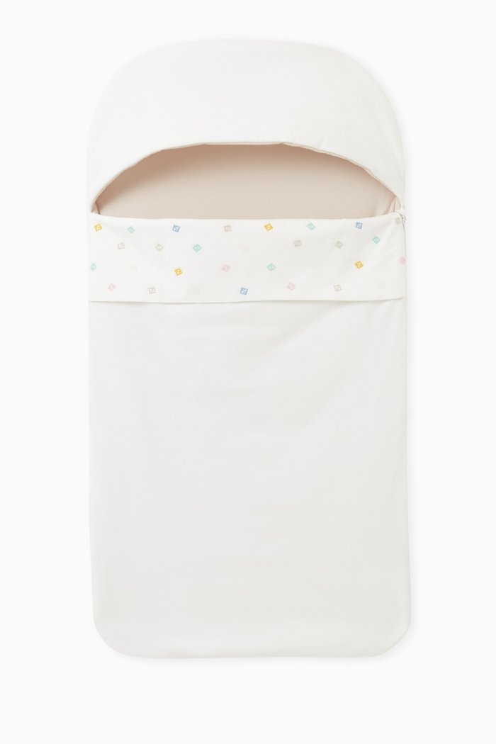 

Baby Sleeping Bag in Cotton, White