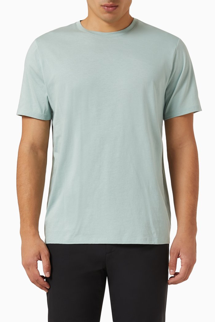 

Crewneck T-shirt in Cotton-jersey, Green