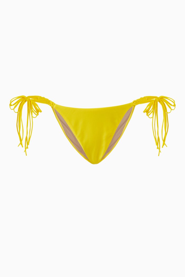 

Mila Tie Bikini Briefs, Yellow